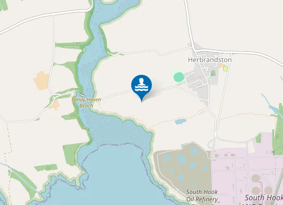 Map of Sandy Haven Beach