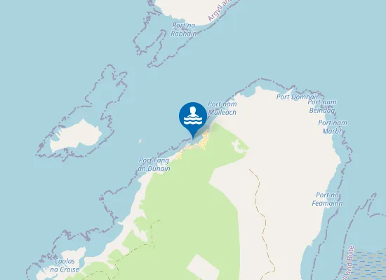 Map of Tràigh nam Fuaran