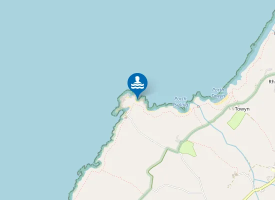 Map of Porth Cychod