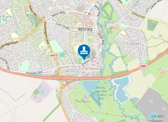 Map of The Leys Park
