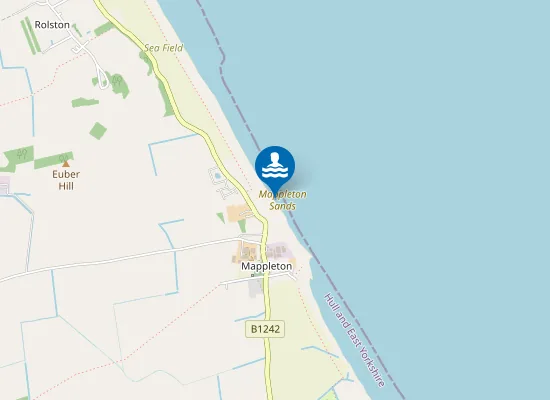 Map of Mappleton Sands