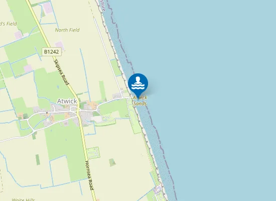 Map of Atwick Sands
