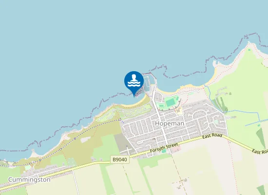 Map of West Beach