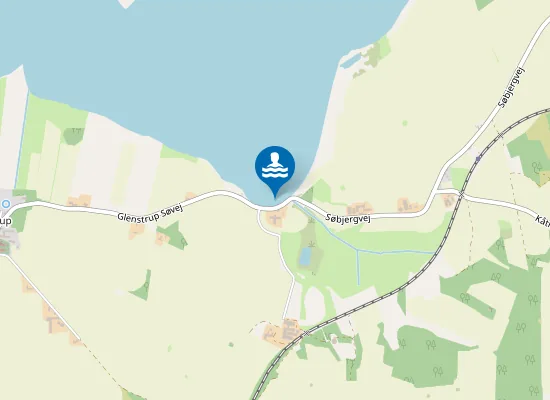 Map of GLENSTRUP SØ