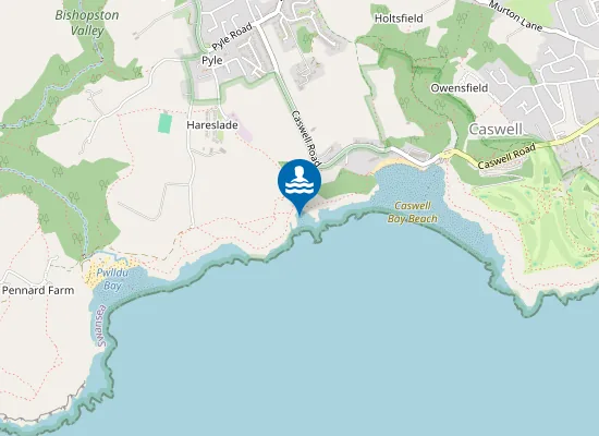 Map of Brandy Cove