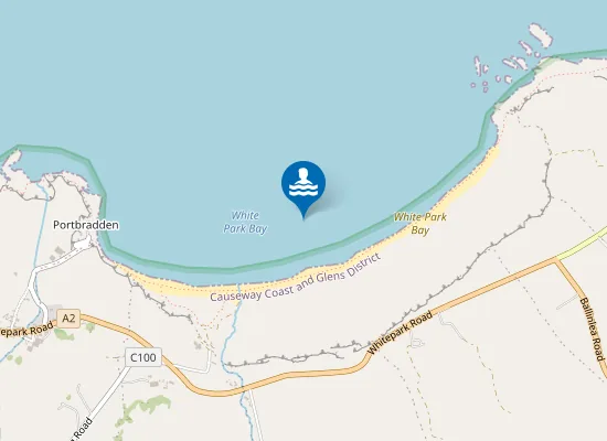 Map of White Park Bay