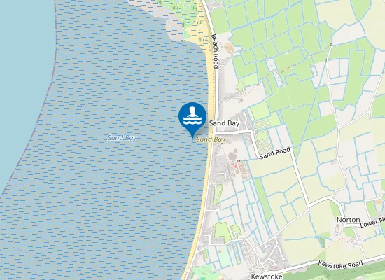 Map of Sand Bay
