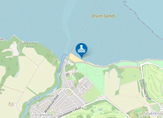 Map of Cramond Foreshore