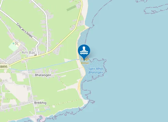 Map of Traigh Rebac