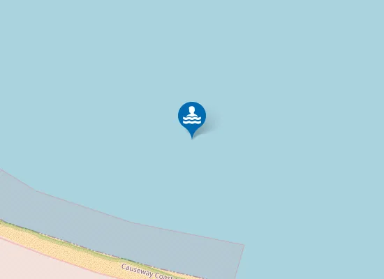Map of Magilligan - Benone Strand