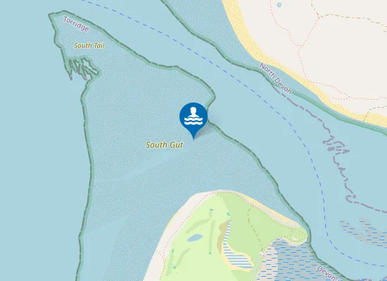 Map of South Gut