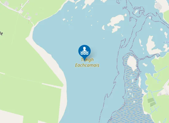 Map of Tràigh Eachcamais