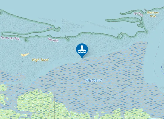 Map of High Sand