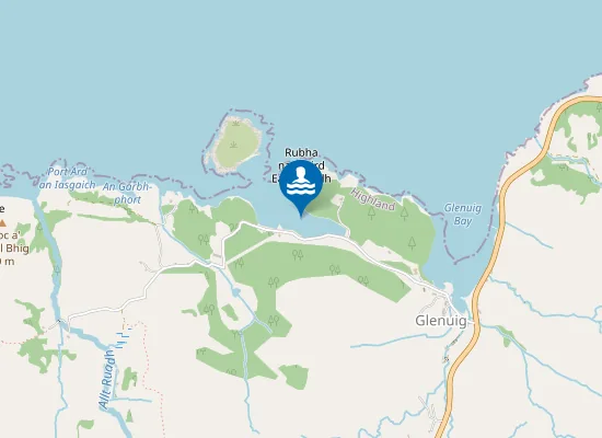 Map of Samalman Beach