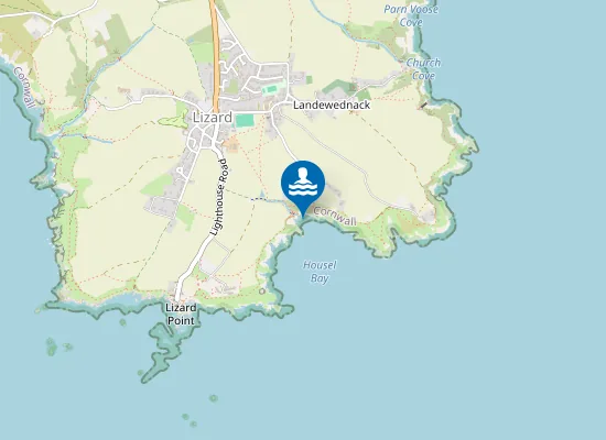 Map of Housel Bay