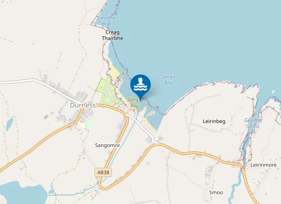 Map of Sango Bay