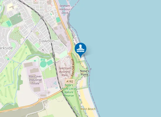 Map of Chemical Beach