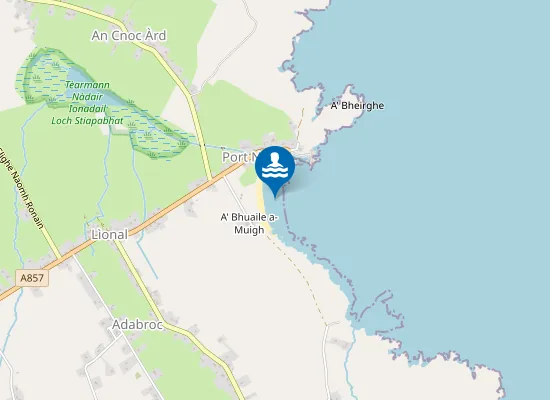Map of Tràigh a' Phuirt