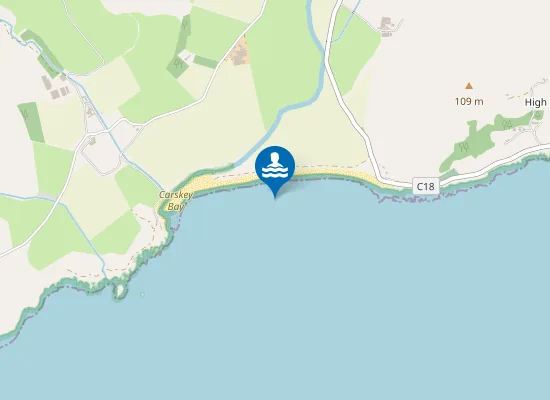 Map of Carskey Bay