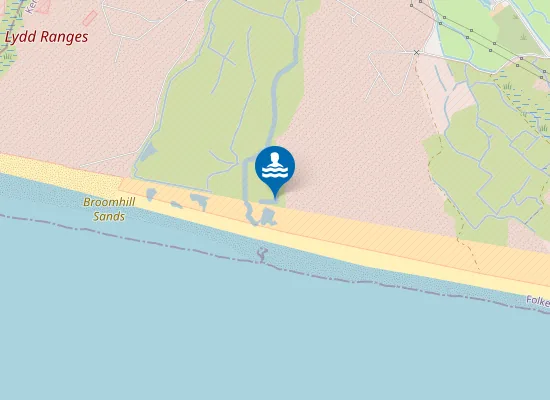Map of Broomhill Sands