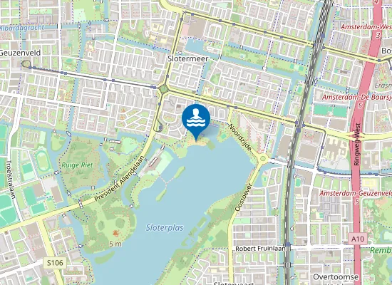 Map of Sloterstrand
