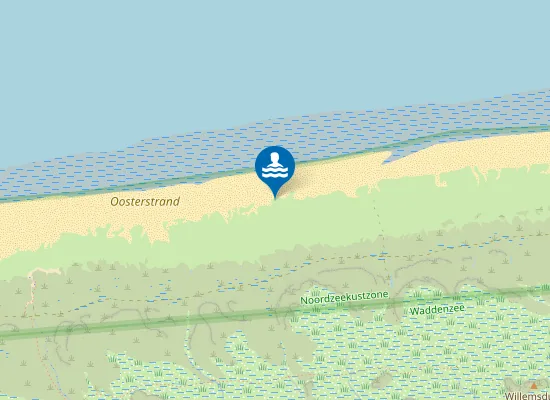Map of Oosterstrand