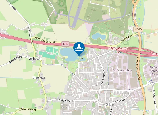 Map of Natuurzwemmen Water aan de Warande