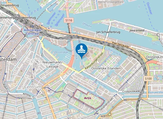 Map of Buitenzwembad Marineterrein