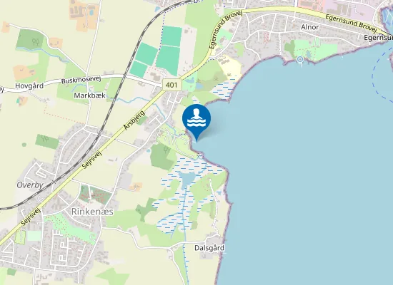 Map of RINKENÆS