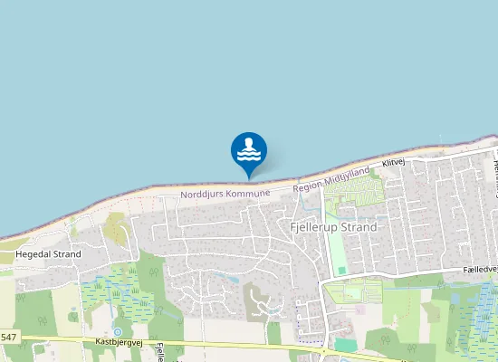 Map of 150 M. V. For Møllebæk