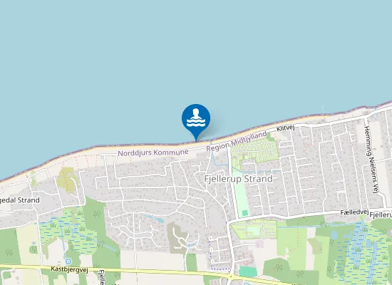 Map of 50 M. V. For Møllebæk