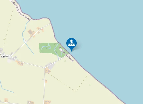 Map of Vigsnæs, Havmosevej