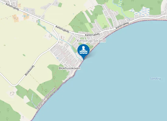 Map of KELSTRUP STRAND SYD