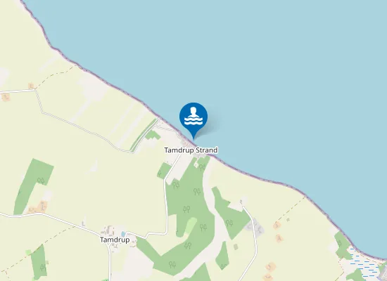 Map of TAMDRUP STRAND