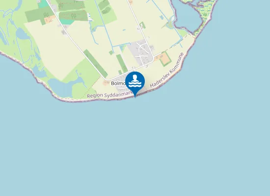 Map of Årø Sydstrand