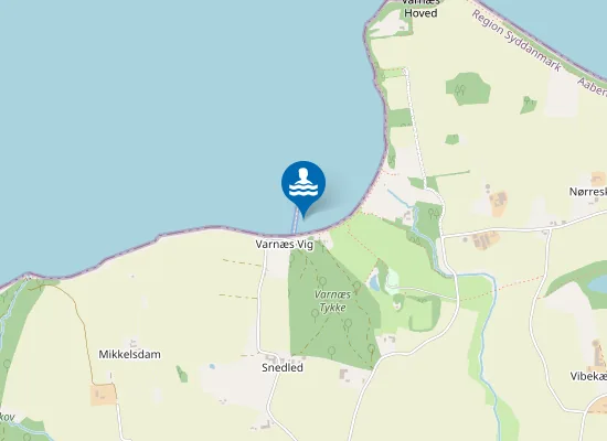 Map of VARNÆS VIG