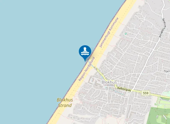 Map of BLOKHUS STRAND