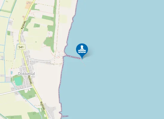 Map of DOKKEDAL UD FOR STEJLGABET