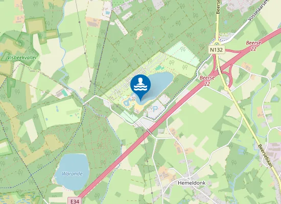 Map of Lille Lilse Bergen (Groot)