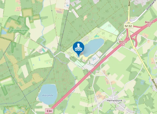 Map of Lille Lilse Bergen (Klein)