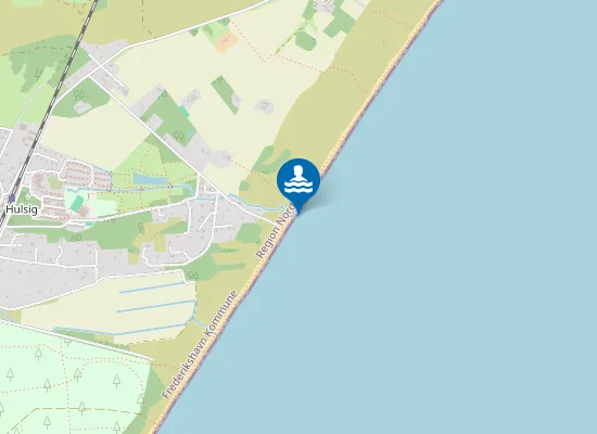 Map of HULSIG V/KARREDVEJ