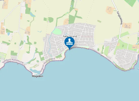 Map of FØLLE STRAND