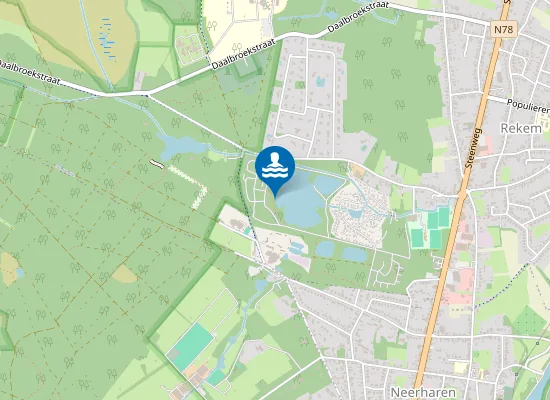 Map of Lanaken Sonnevijvers (Grote Vijver)