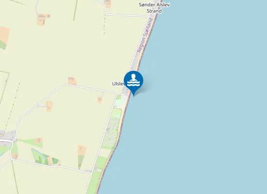 Map of ULSLEV STRAND