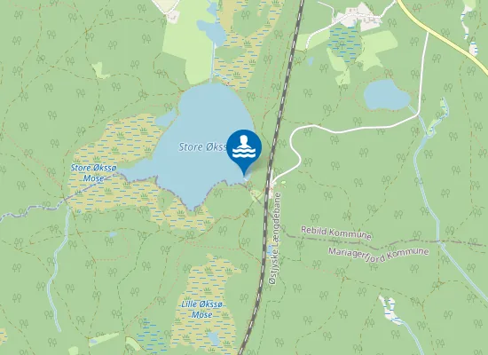 Map of STORE ØKSSØ