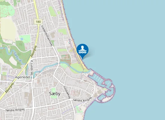 Map of SÆBY NORDSTRAND