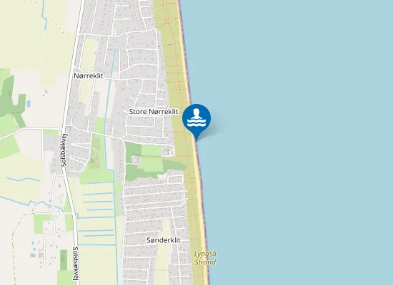 Map of STORE NØRREKLIT