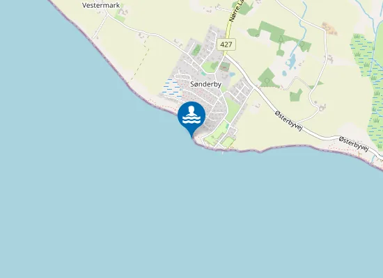 Map of SØNDERBY
