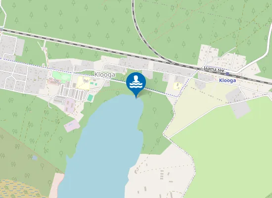 Map of Klooga Järv