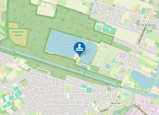 Map of LOMMEL BAREFOOT BEACH